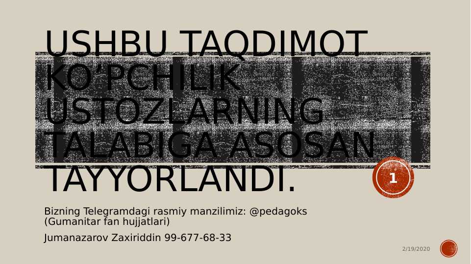 Product slide 1