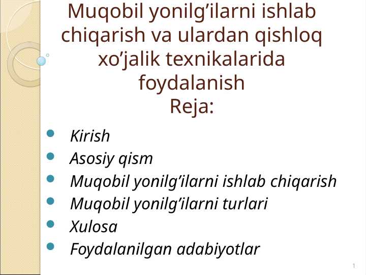 Product slide 1