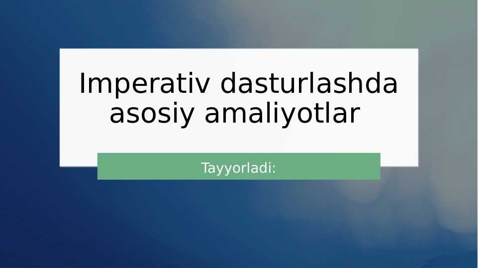 Product slide 1