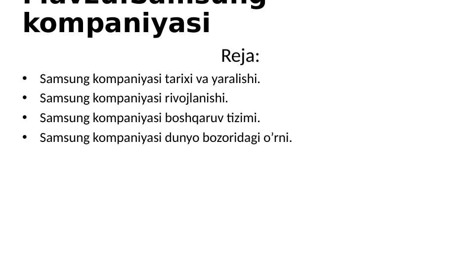 Product slide 1