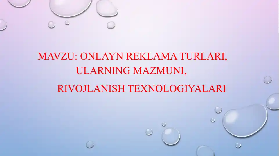 Product slide 1