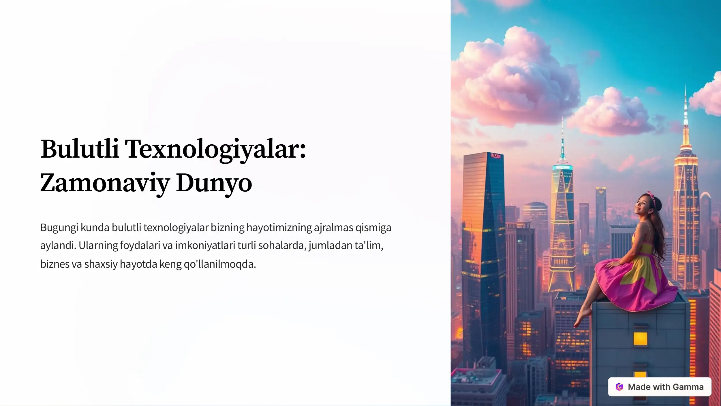 Product slide 1