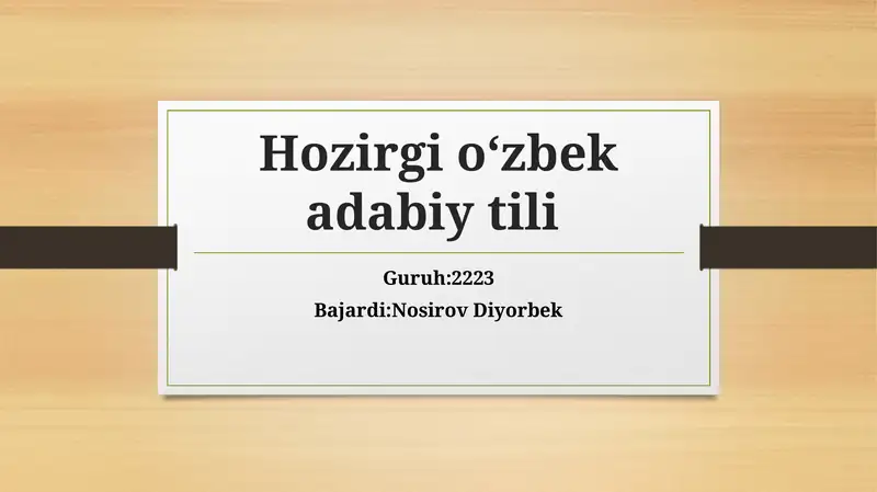 Product slide 1