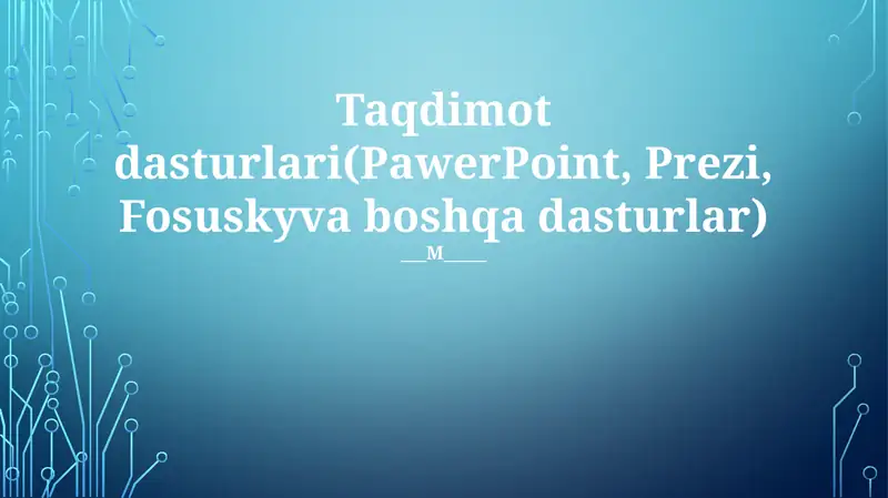 Product slide 1