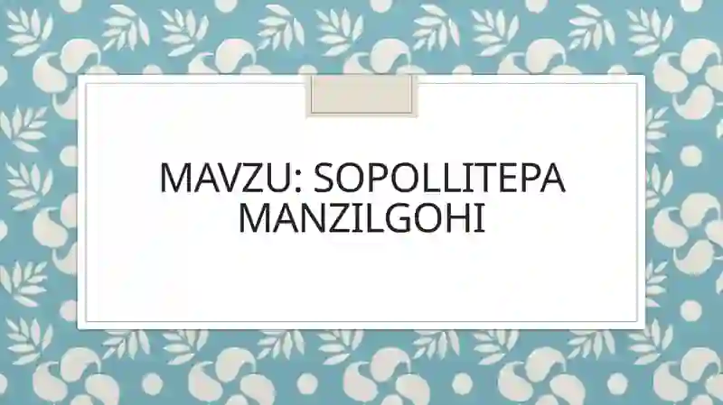 Product slide 1