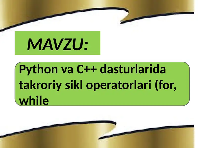 Product slide 1