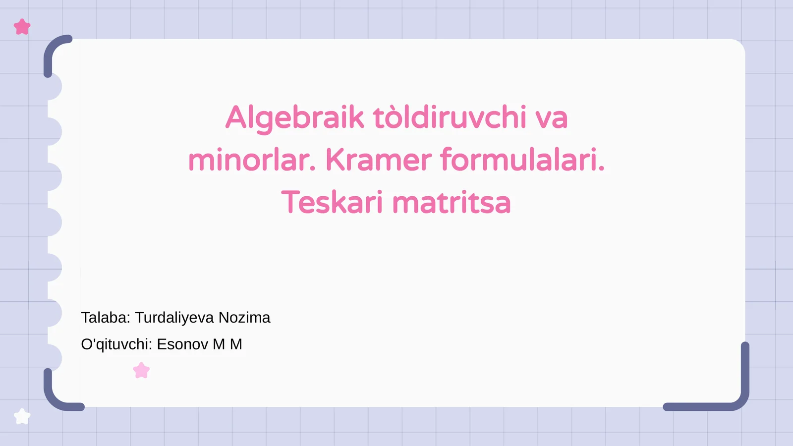 Product slide 1