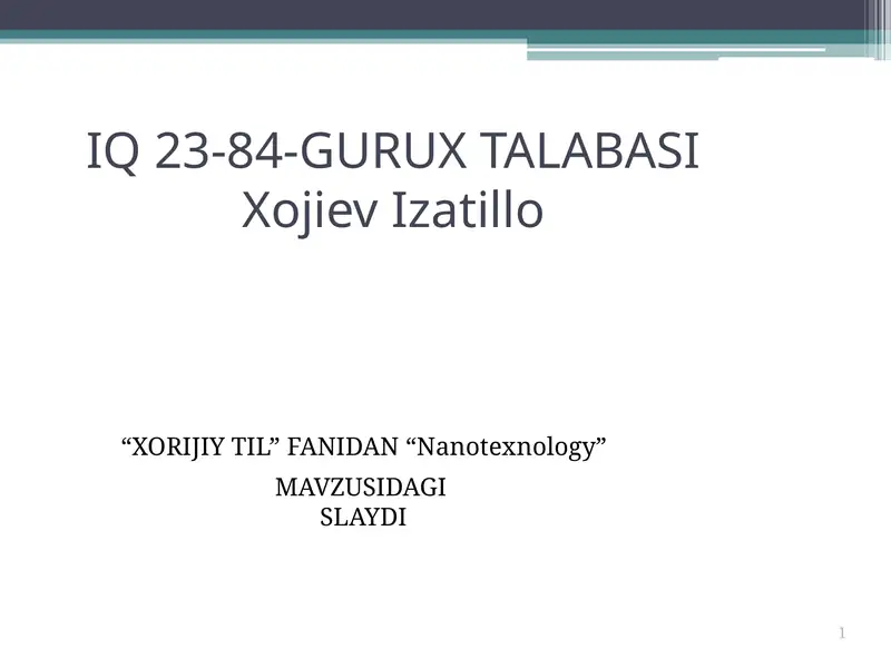 Product slide 1