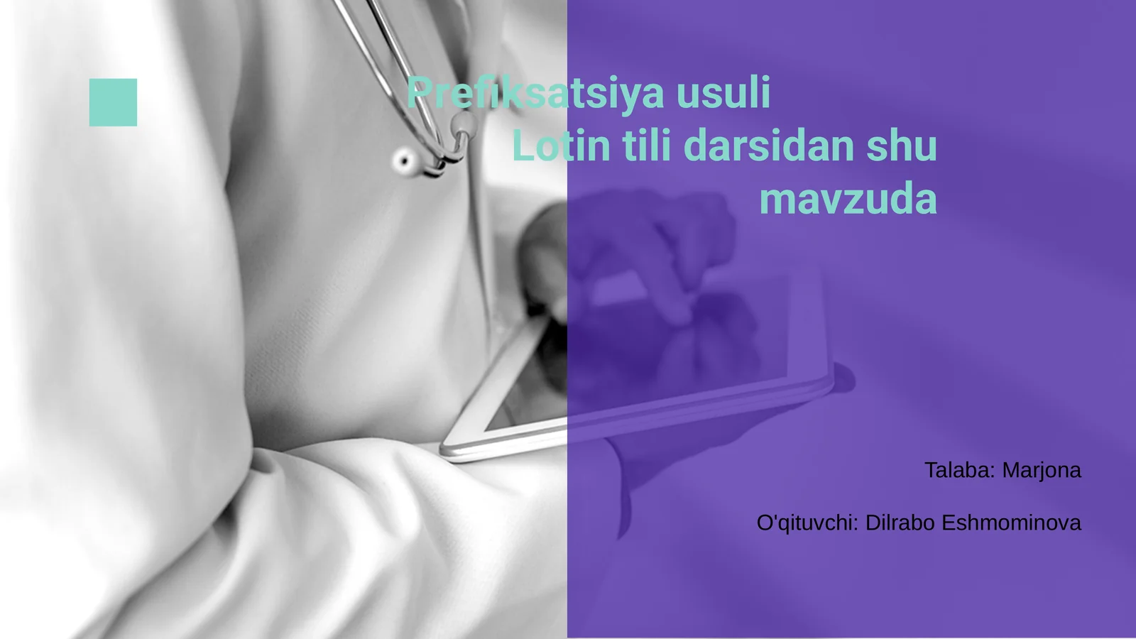 Product slide 1