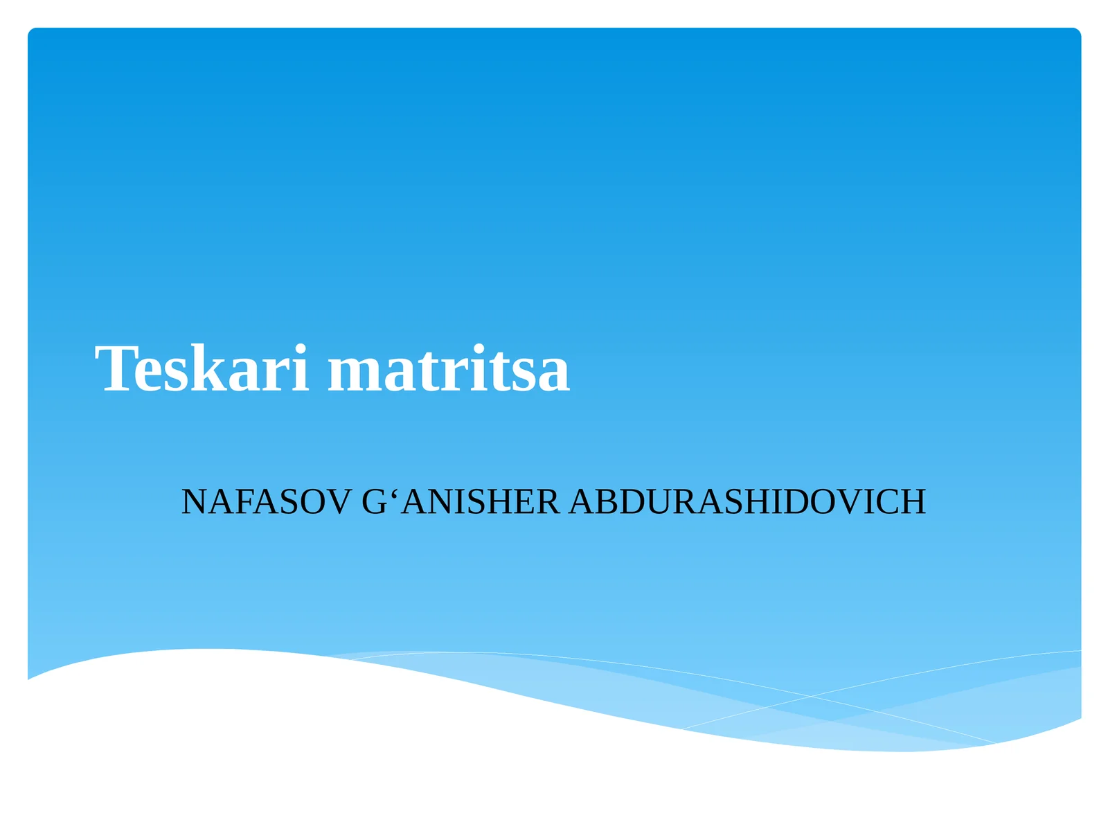 Product slide 1