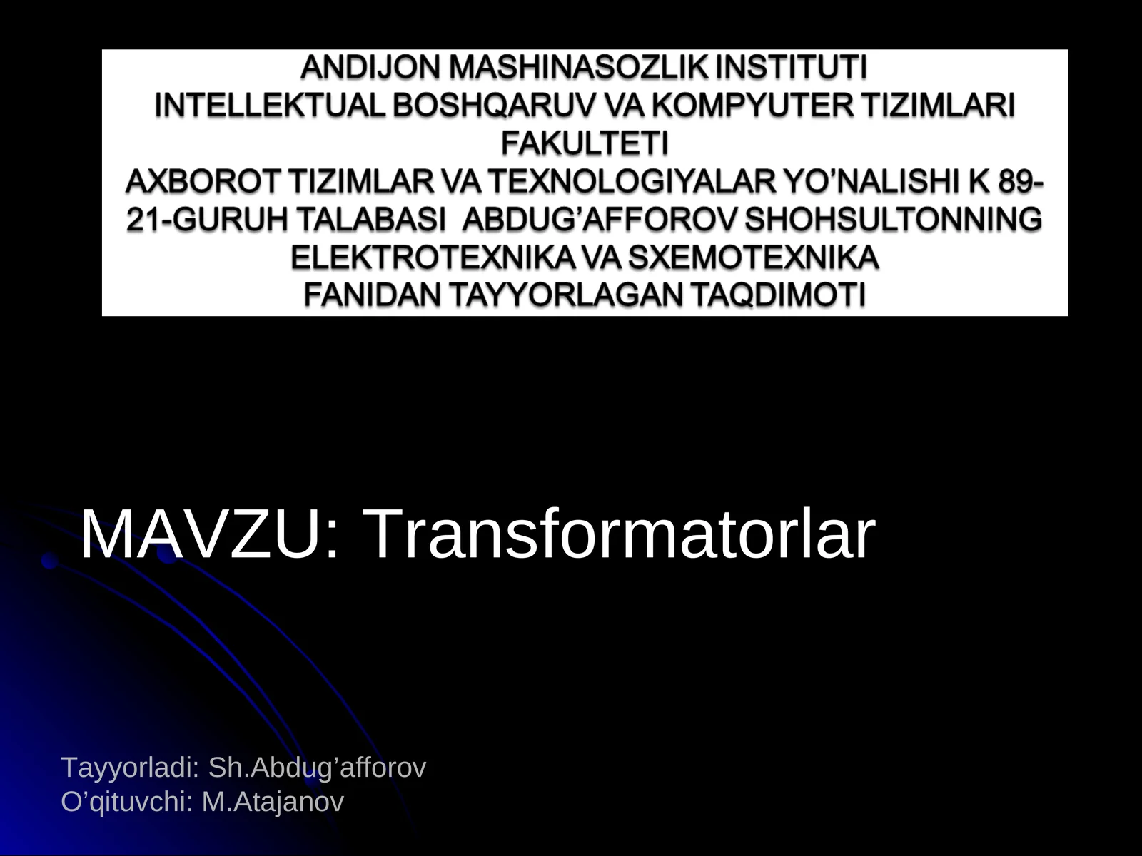 Product slide 1