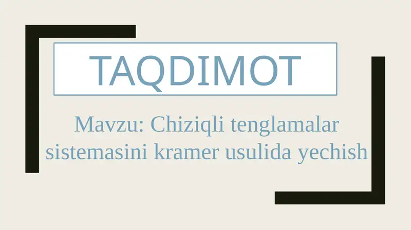 Product slide 1