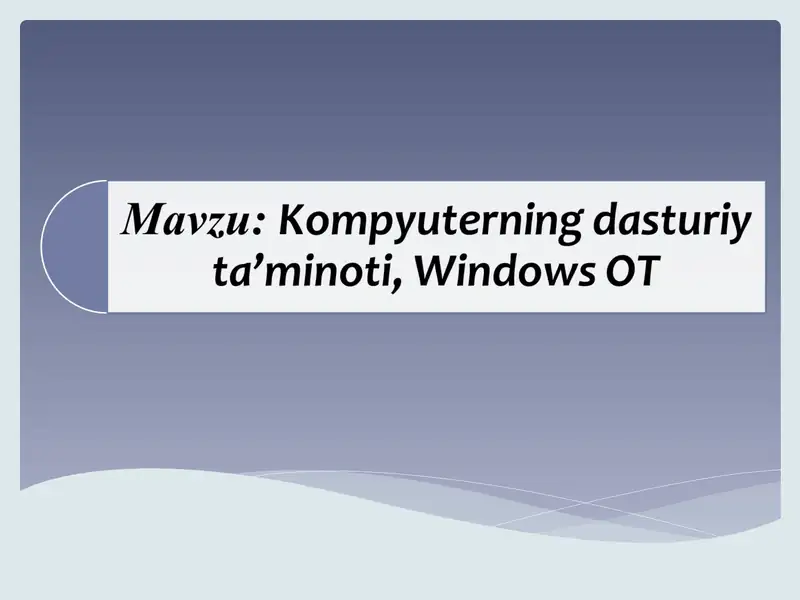 Product slide 1