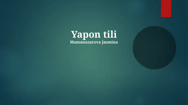 Product slide 1