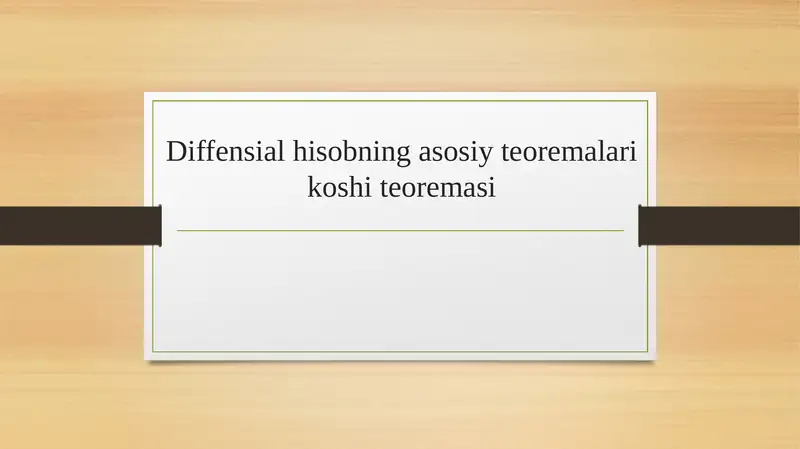 Product slide 1