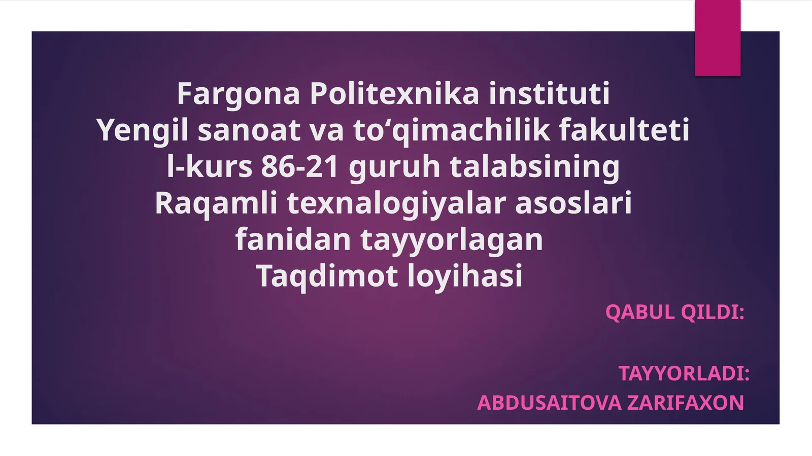 Product slide 1