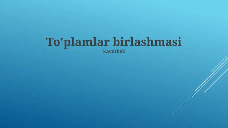 Product slide 1