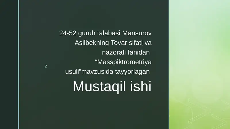 Product slide 1