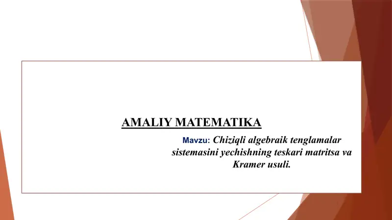 Product slide 1