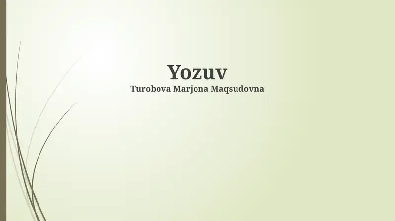 Product slide 1