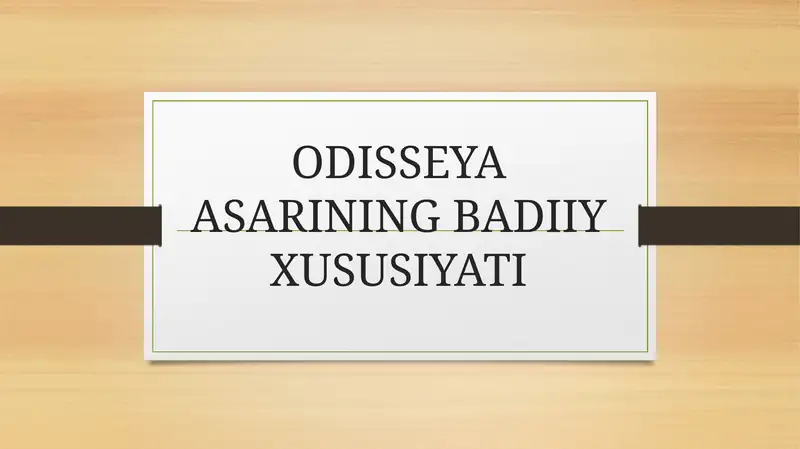Product slide 1