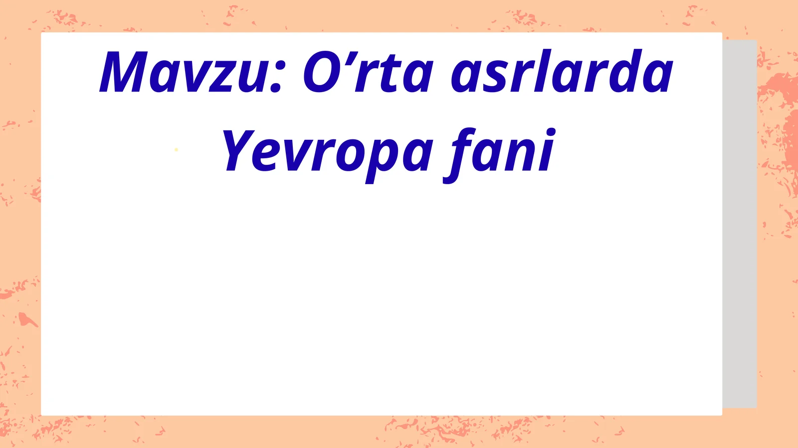 Product slide 1