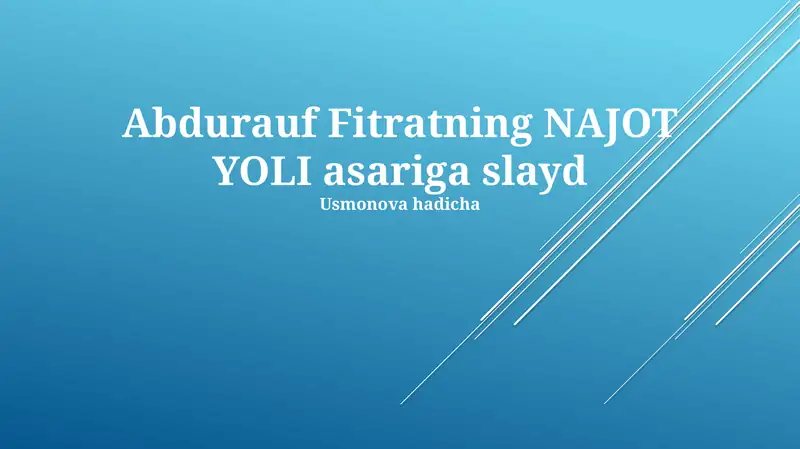 Product slide 1