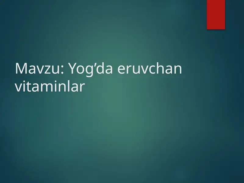 Product slide 1