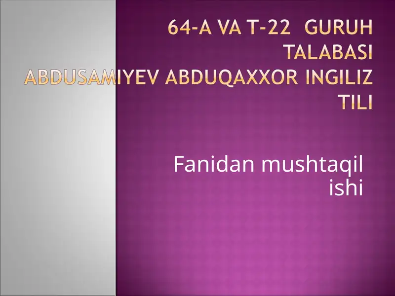 Product slide 1