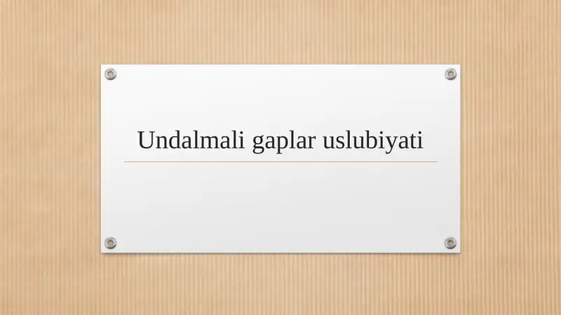 Product slide 1