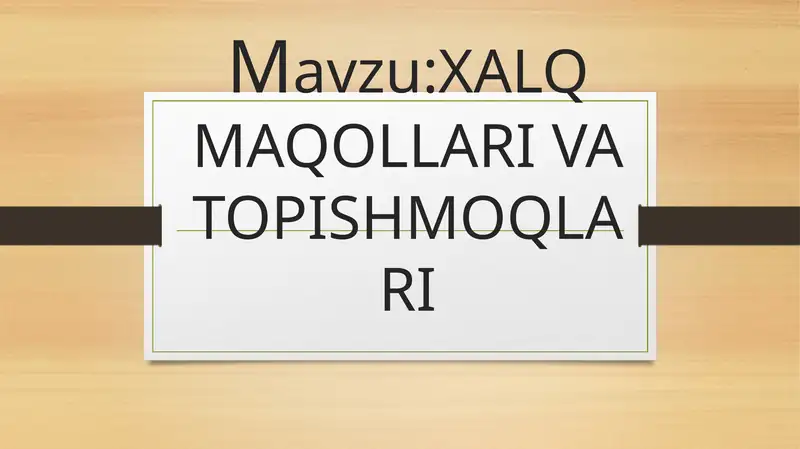 Product slide 1