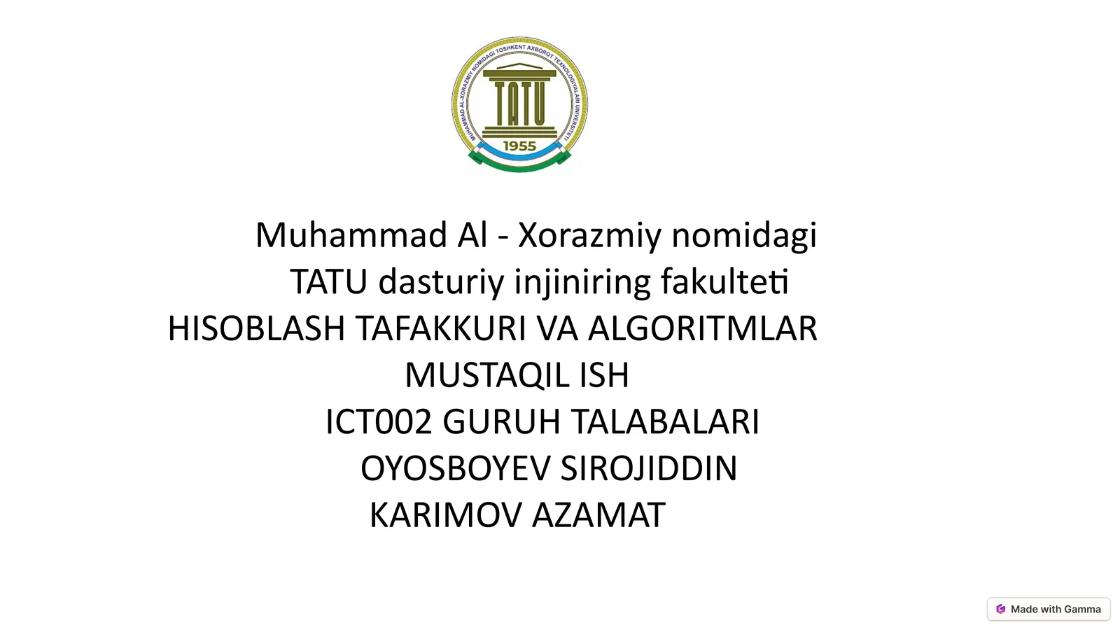 Product slide 1