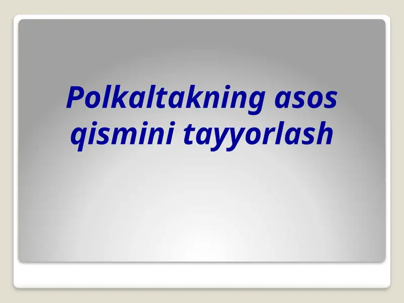 Product slide 1
