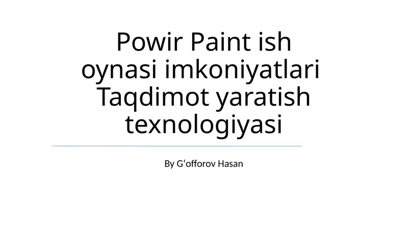 Product slide 1
