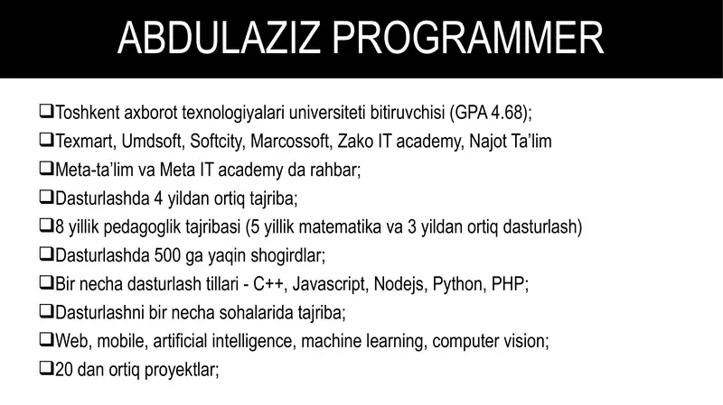 Product slide 2