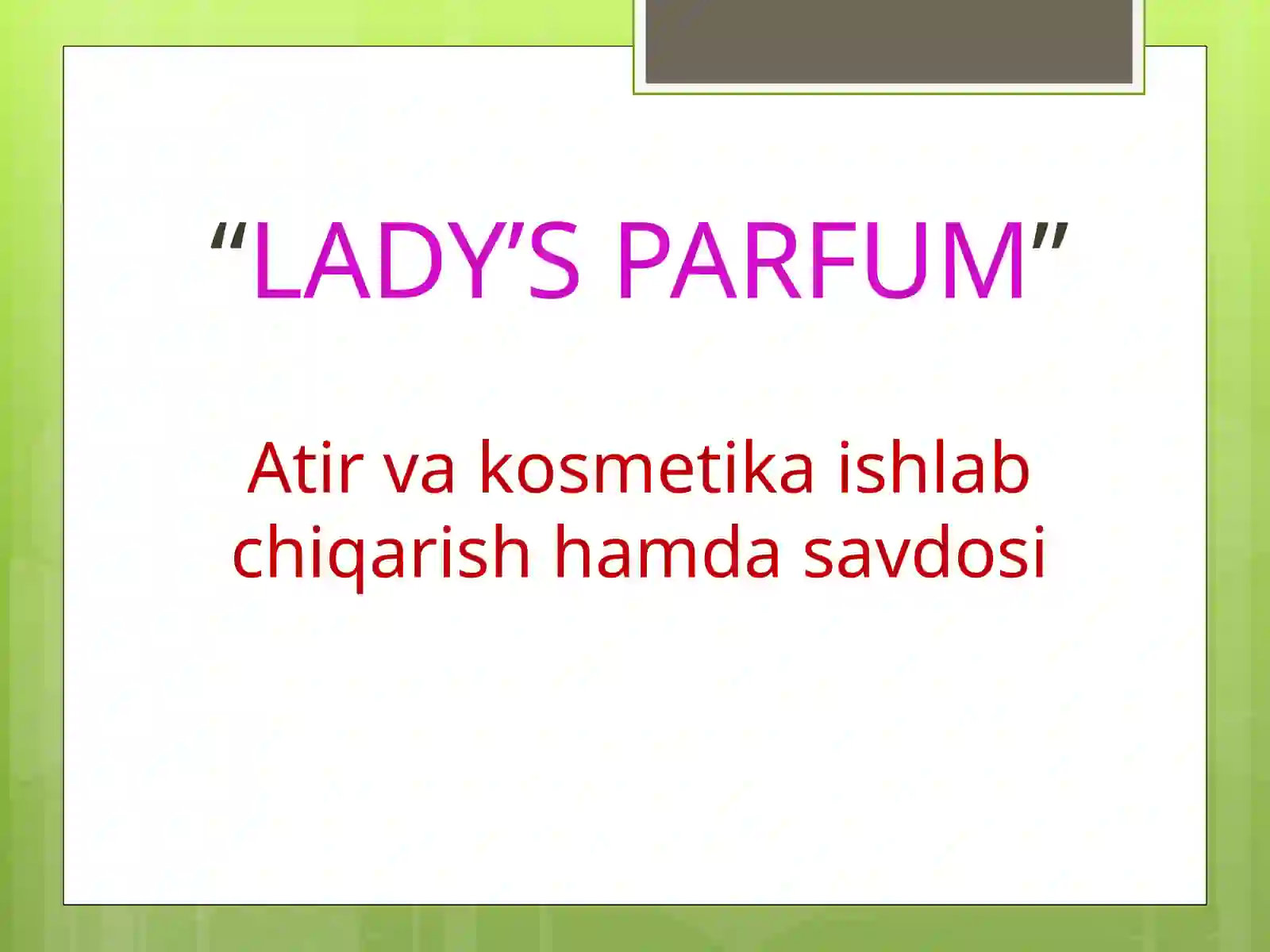 Product slide 2