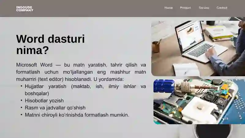 Product slide 3