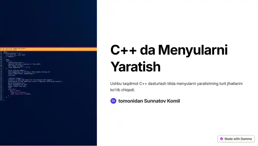Product slide 1