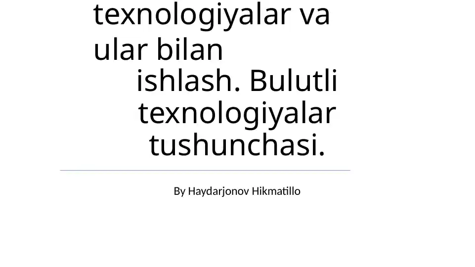 Product slide 1