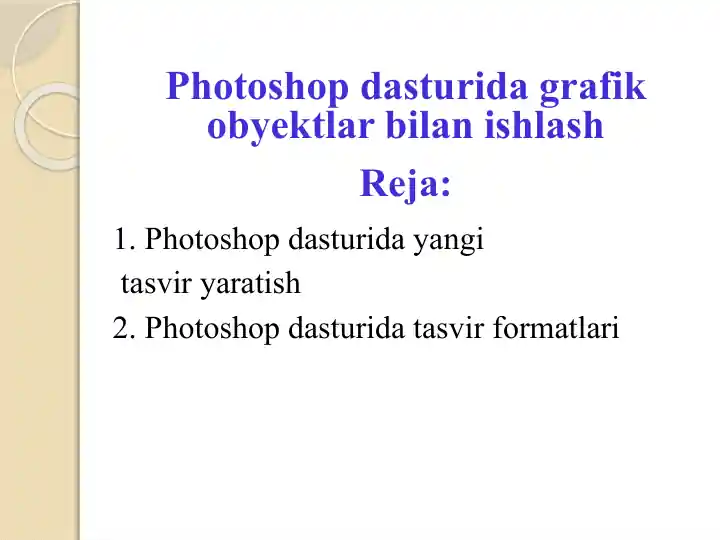 Product slide 1
