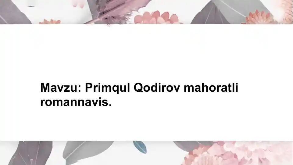 Product slide 1