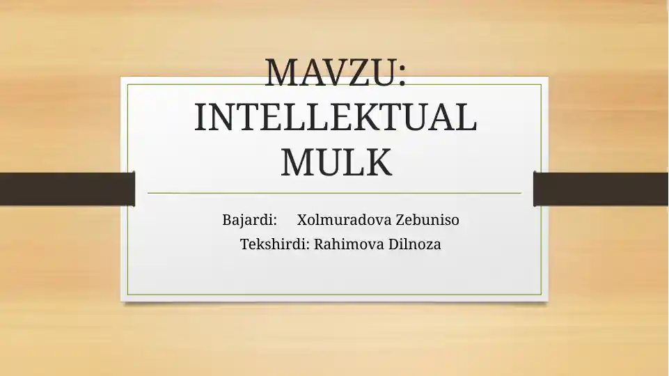 Product slide 1