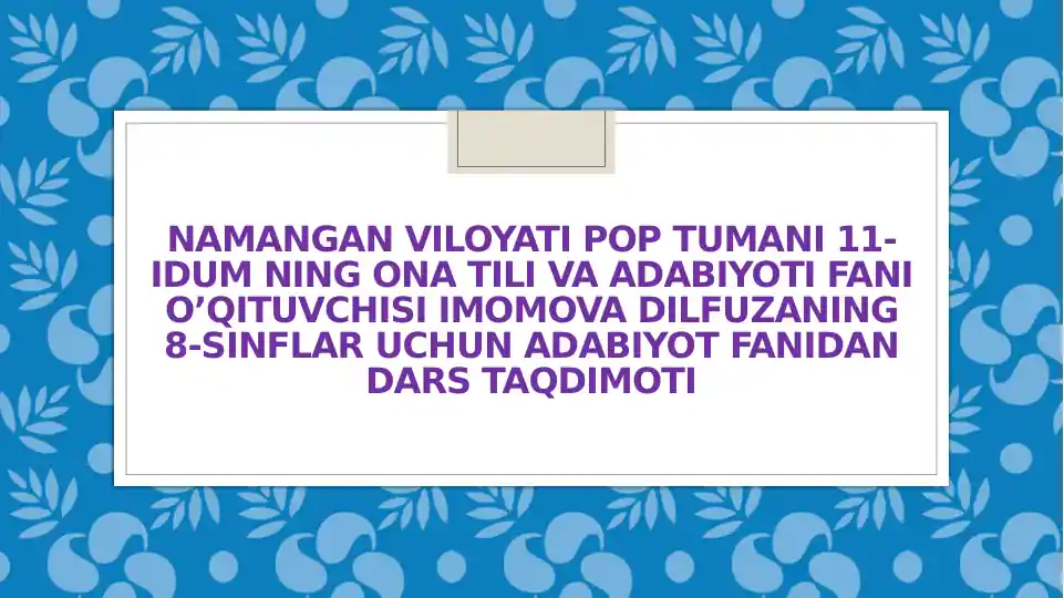 Product slide 1