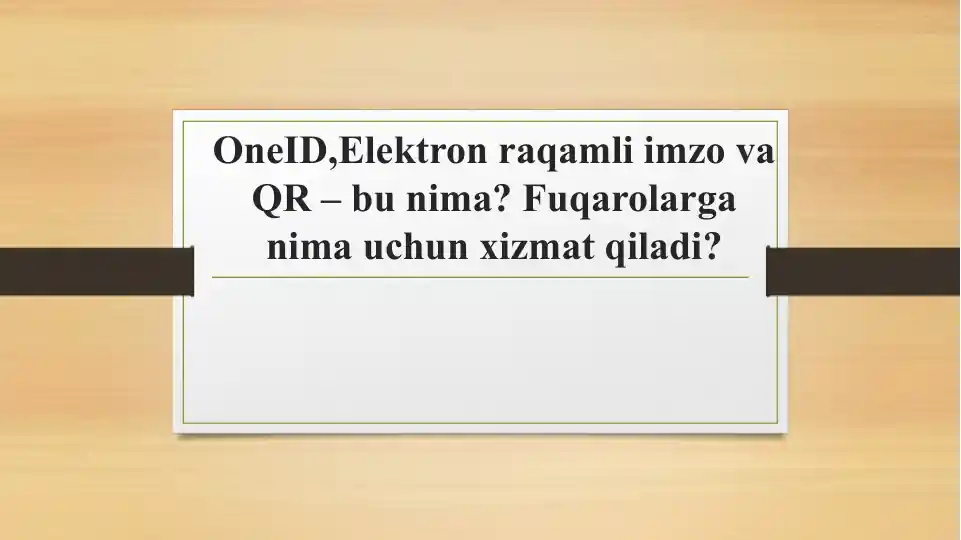 Product slide 1