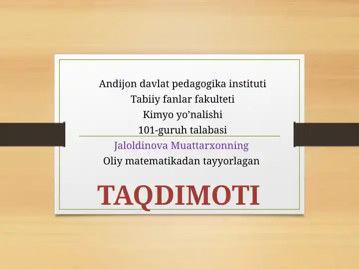 Product slide 1