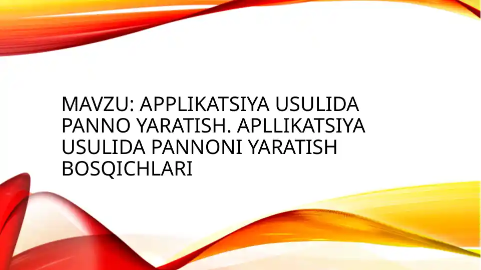 Product slide 1