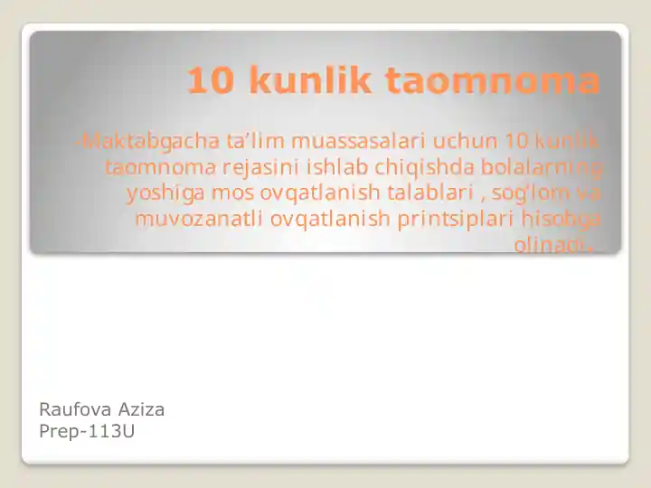 Product slide 1