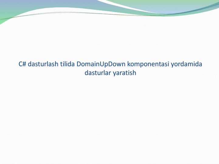 Product slide 1