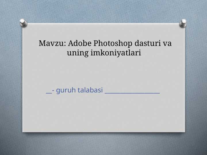 Product slide 1