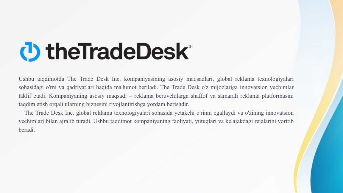 Product slide 1